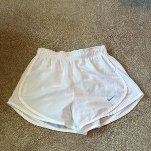 White nike shorts!